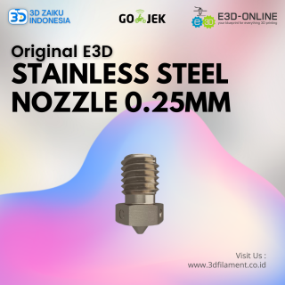 Original E3D V6 0.25 / 1.75 mm Stainless Steel Nozzle from UK